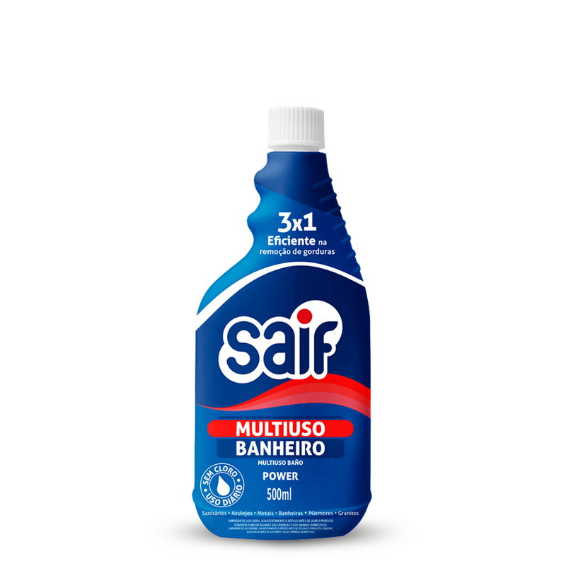 Multiuso Banheiro Refil Saif 500Ml