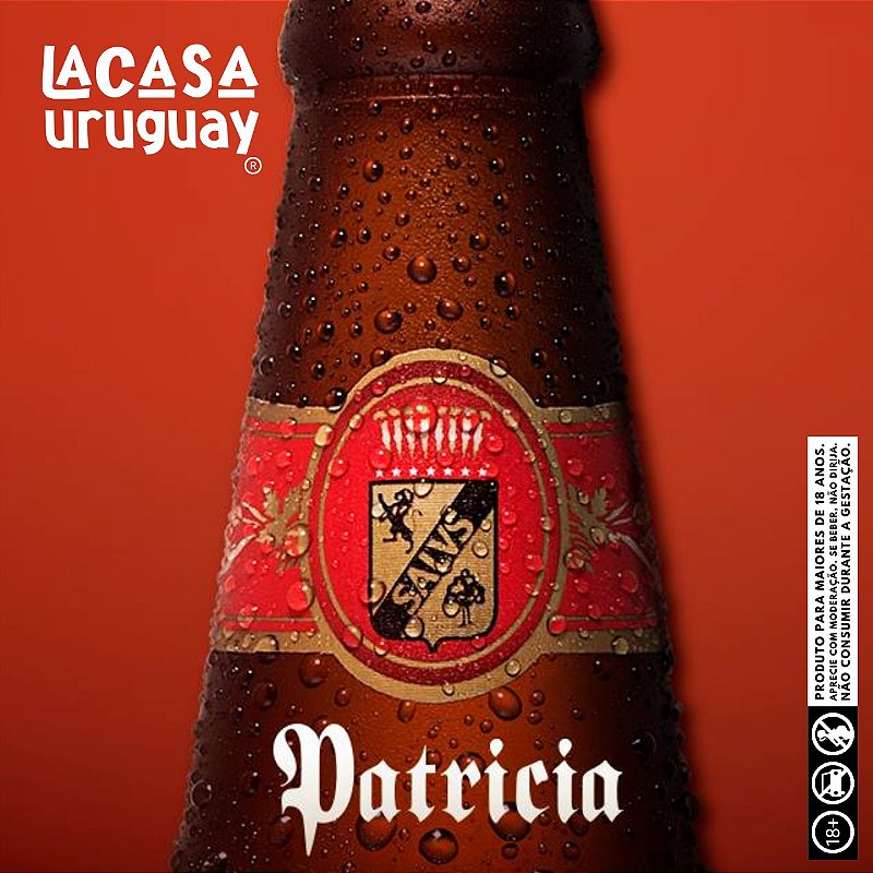 Cerveja Patricia Lager 960Ml