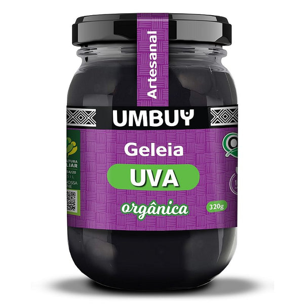 Geleia Orgânica De Uva Umbuy Orgânicos 320G