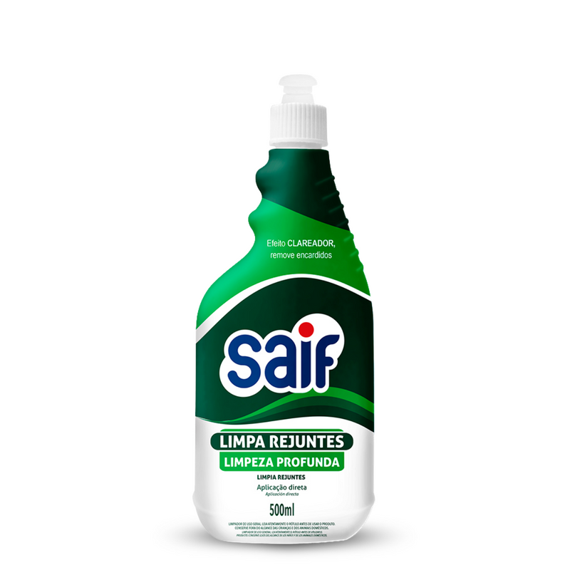 Limpa Rejuntes Com Bico Aplicador Saif 500Ml