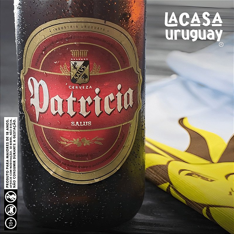 Cerveja Patricia Lager 960Ml