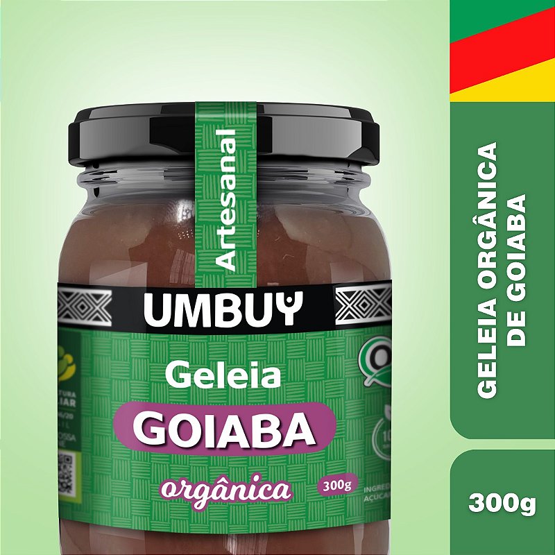 Geleia Orgânica De Goiaba Umbuy Orgânicos 300G