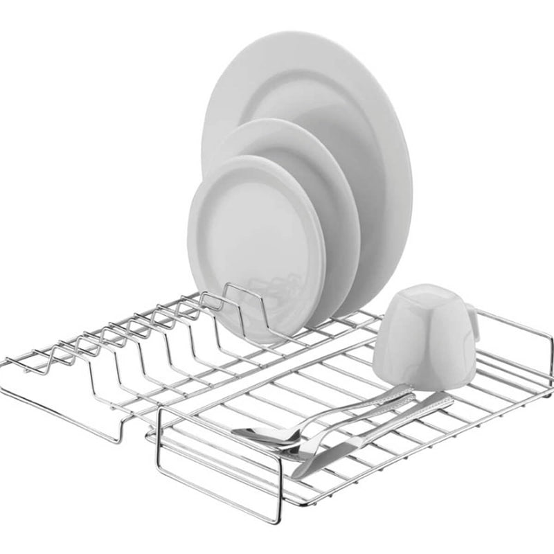 Escorredor De Louca Dobravel Mirela L430 X A155 X P345Mm - Cromado