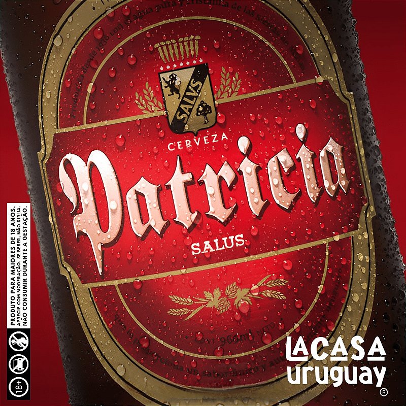 Cerveja Patricia Lager 960Ml