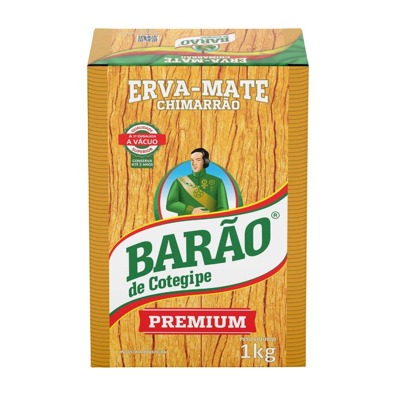 Erva Mate Barão Premium 1Kg - À Vácuo