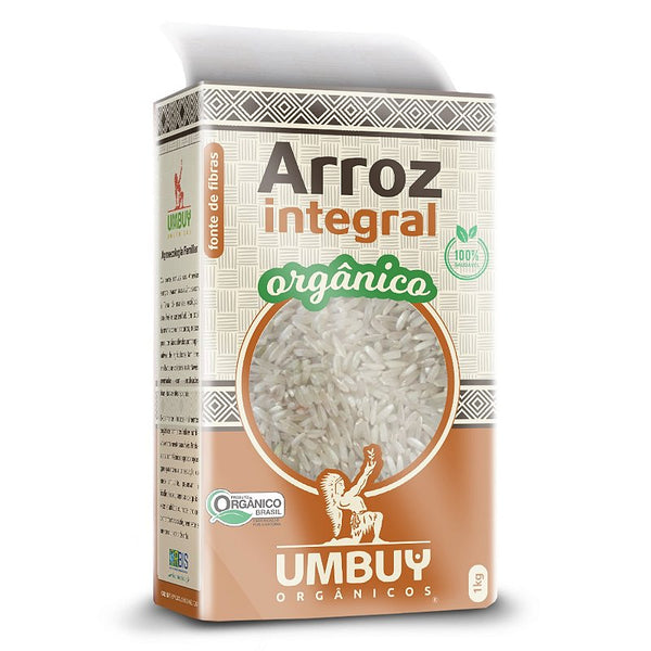 Arroz Integral Orgânico Umbuy Orgânicos 1Kg