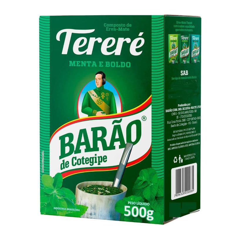 Tererê Menta & Boldo Barão 500G