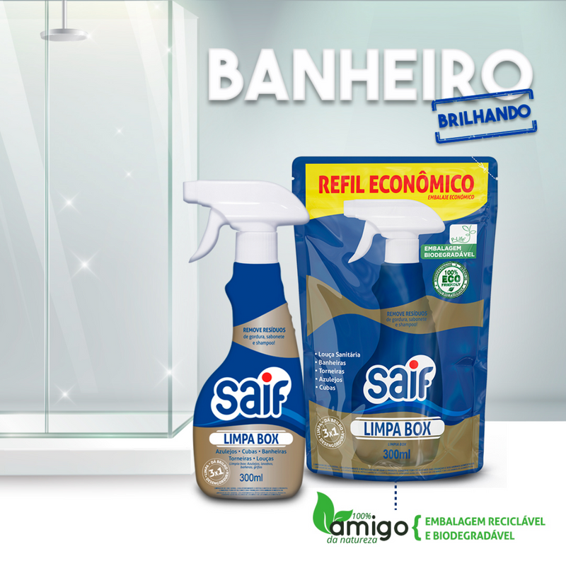 Limpa Box Sachê Saif 300Ml