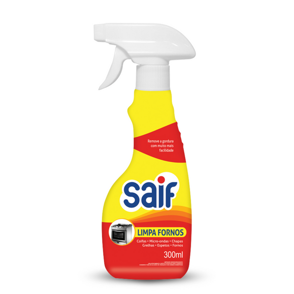 Limpa Fornos Com Gatilho Saif 300Ml