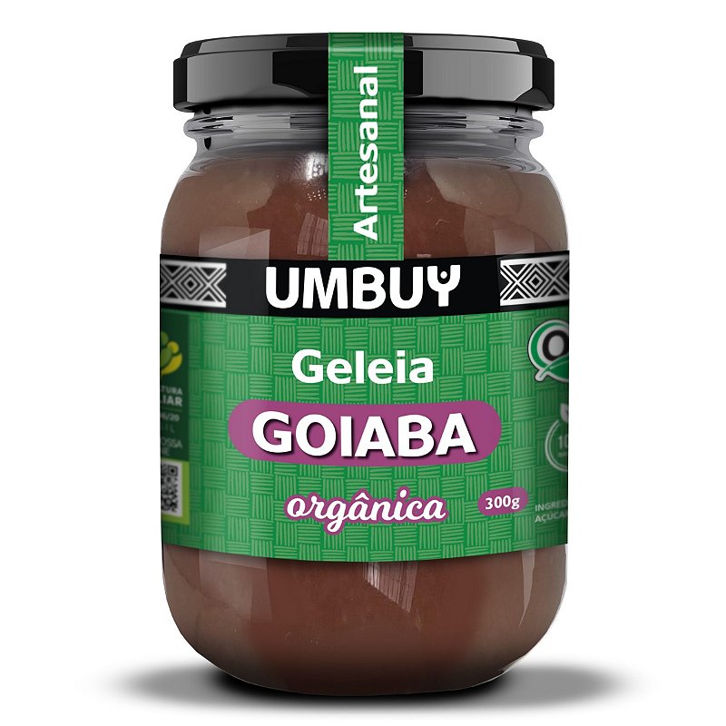 Geleia Orgânica De Goiaba Umbuy Orgânicos 300G