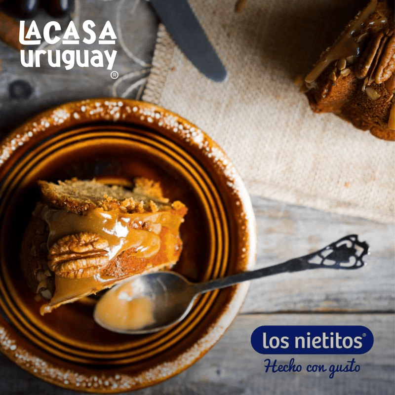 Doce De Leite Com Coco Los Nietitos 400G, Los Nietitos, Doce De Leite Uruguaio Com Coco, Marrom, Há 60 Anos Fazendo Com