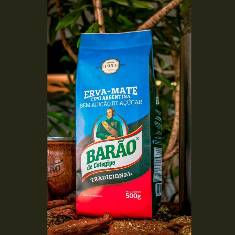 Erva Mate Barão Tipo Argentina 500G ( Yerba Mate )