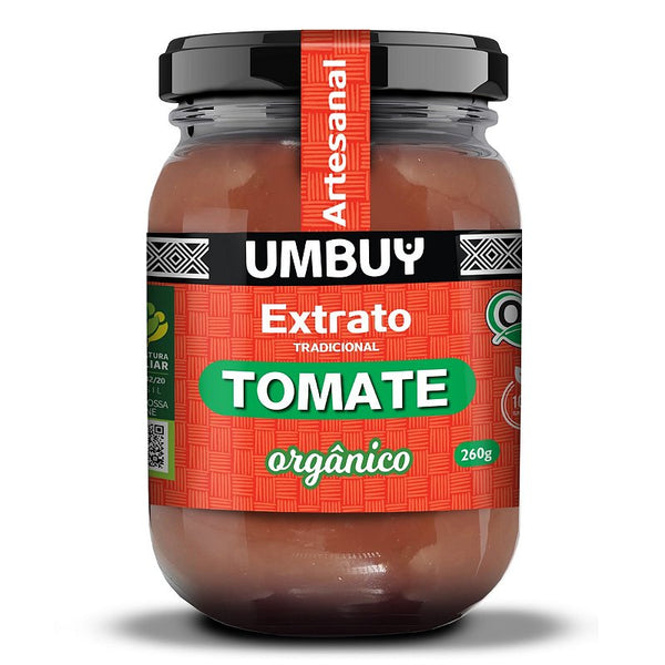 Extrato Orgânico De Tomate Tradicional Umbuy Orgânicos 260G