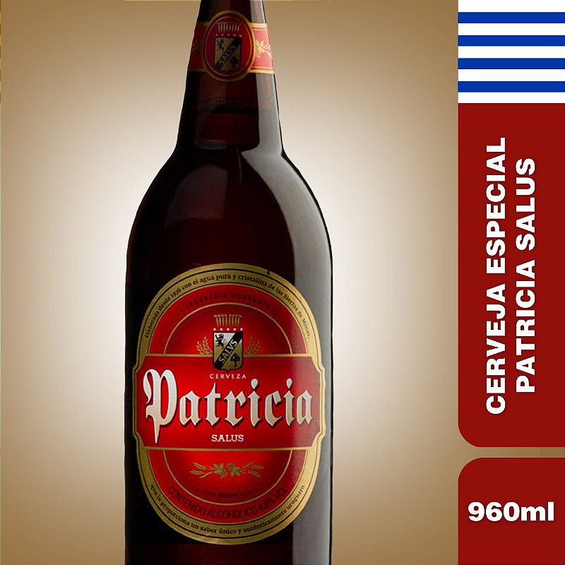 Cerveja Patricia Lager 960Ml